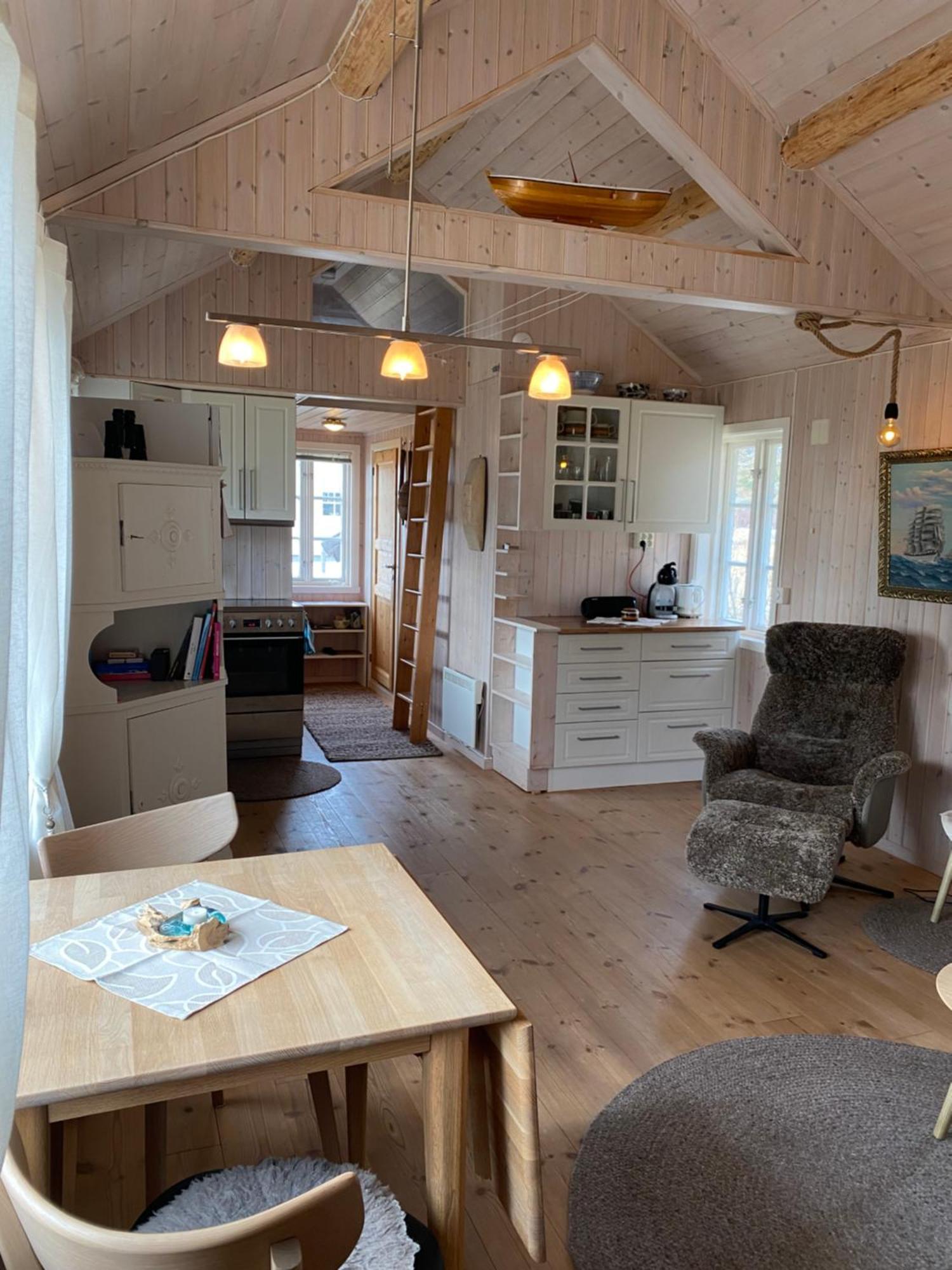 Unstad Cabin With Seaview Unnstad Εξωτερικό φωτογραφία